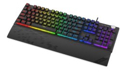 KRUX Klawiatura przewodowa Krux Frost RGB czarna