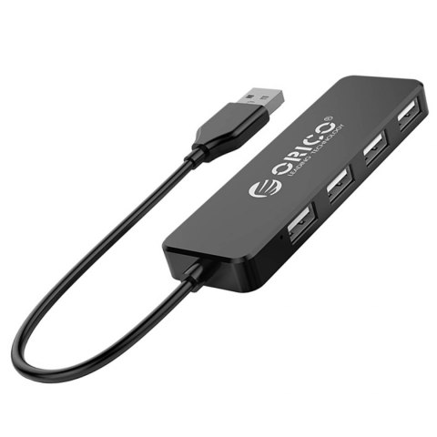 ORICO Hub USB Orico FL01-BK-BP 4 porty USB-A, USB 2.0