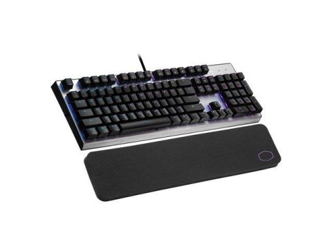 Coolermaster Klawiatura przewodowa Cooler Master CK351 RGB Optical switch Blue Gaming