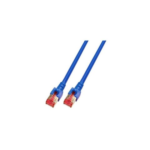 EFB-Elektronik Patchcord 100% miedź EFB Cat.6 LSZH S/FTP, 1m, niebieski