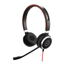 JABRA Słuchawki przewodowe z mikrofonem Jabra Evolve 40 DUO 3,5mm (bez USB)