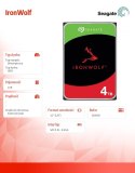 Seagate Dysk IronWolf 4TB 3,5 256MB ST4000VN006