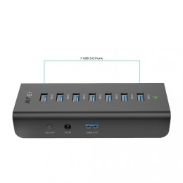 AUKEY CB-H3 aktywny HUB USB | 7w1 | 7xUSB 3.0