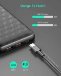 AUKEY PB-N93A ultraszybki Power Bank | 20000 mAh | 4xUSB | Quick Charge 3.0 | Power Delivery | 18W | LED | kabel USB-C