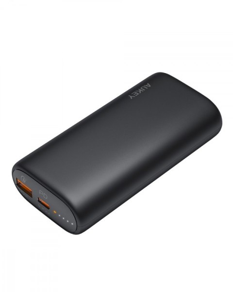 AUKEY PB-Y36 Sprint Go Mini ultraszybki Power Bank | 10000 mAh | 1xUSB-A i 1xUSB-C | Quick Charge 3.0 | Power Delivery | 18W | LED | k