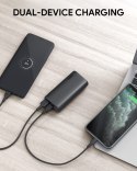 AUKEY PB-Y36 Sprint Go Mini ultraszybki Power Bank | 10000 mAh | 1xUSB-A i 1xUSB-C | Quick Charge 3.0 | Power Delivery | 18W | LED | k