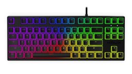 KRUX Klawiatura przewodowa Krux Atax PRO RGB Pudding Gateron Yellow czarna