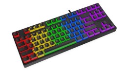 KRUX Klawiatura przewodowa Krux Atax RGB Pudding Outemu Black czarna