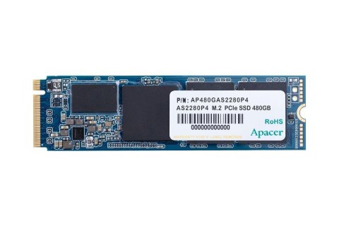 APACER Dysk SSD Apacer AS2280P4 1TB M.2 PCIe Gen3 x4 2280 (3000/2000 MB/s) 3D TLC