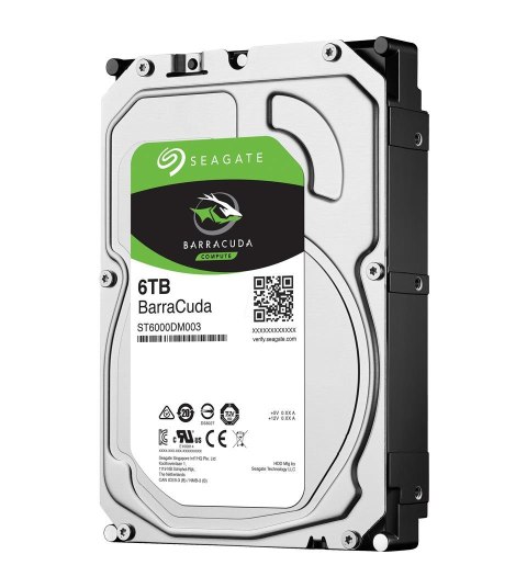 Seagate Dysk SEAGATE BarraCuda® 6TB ST6000DM003 256MB SATA III