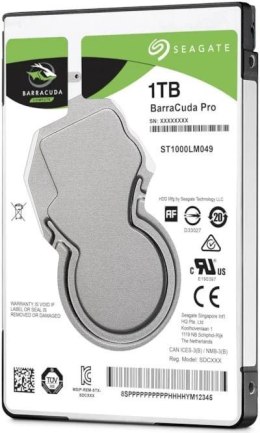 Seagate Dysk SEAGATE ST1000LM049 BarraCuda® 2.5