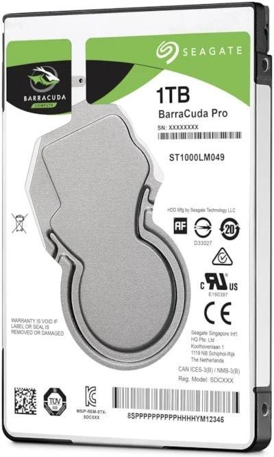 Seagate Dysk SEAGATE ST1000LM049 BarraCuda® 2.5" 1 TB 7200 128MB SATA 6Gb/s