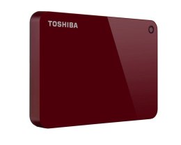 TOSHIBA Dysk zewnętrzny Toshiba Canvio Advance 1TB, USB 3.2, red