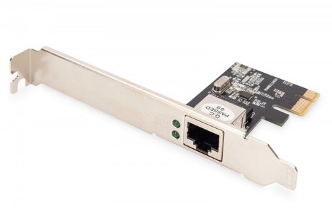 Digitus Karta sieciowa przewodowa PCI Express do Gigabit 10/100/1000Mbps, Low Profile