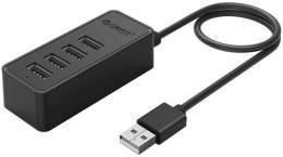 ORICO Hub USB Orico W5P-U2-030-BK-BP 4x USB-A, aktywny, OTG