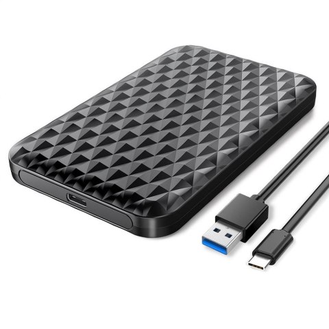 ORICO Obudowa na dysk Orico 2520C3-BK-EP HDD/SSD 2,5", USB-C 3.1, 5Gbps