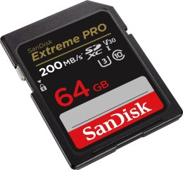 SANDISK KARTA SANDISK EXTREME PRO SDXC 64GB 200/90 MB/s C10 V30 UHS-I U3