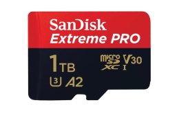 SANDISK KARTA SANDISK EXTREME PRO microSDXC 1TB 200/140 MB/s A2 C10 V30 UHS-I U3