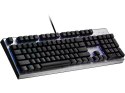 Cooler Master Klawiatura CK351 podświetlenie RGB Optical switch Blue