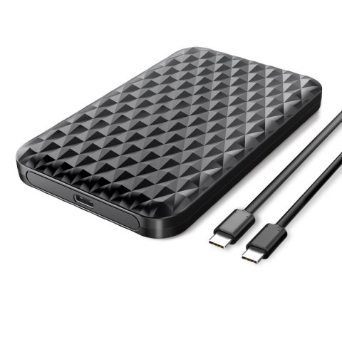 ORICO Obudowa na dysk Orico 2520C3-CX-BK-EP HDD/SSD 2,5", USB-C 3.1, 5Gbps