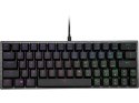 Cooler Master Klawiatura SK620 podświetlenie RGB Low profile Switch Red