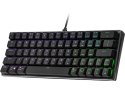 Cooler Master Klawiatura SK620 podświetlenie RGB Low profile Switch Red