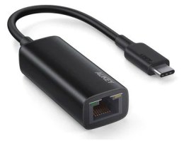 AUKEY Karta sieciowa CB-A30 aluminiowa USB-C Gigabit 10/100/1000 Mbps RJ45 | 1 Gb/s | USB 3.0 Typ C | diody LED