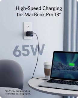 Anker Ładowarka III 65W GaN 2xUSB-C 1xUSB-A czarna