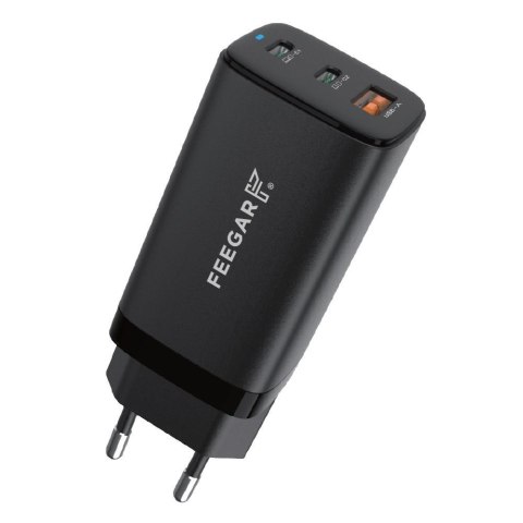 FEEGAR Ładowarka sieciowa Feegar Gall 65W GaN 3xUSB