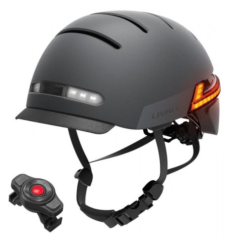 Livall Kask rowerowy miejski Livall BH51M Neo BT/LED/SOS 57-61cm