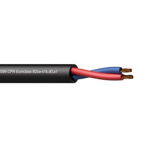 PROCAB Kabel głośnikowy 2X2.5 MM 13 AWG EN50399 CPR Euroclass B2ca-s1b,d0,a1 100M