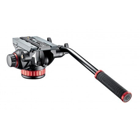 MANFROTTO GŁOWICA MANFROTTO PRO VIDEO 502 Z PŁASKĄ BAZĄ