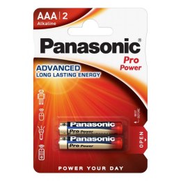 PANASONIC PANASONIC BATERIA ALKALICZNA LR03/AAA PRO POWER - 2 szt blister