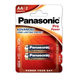 PANASONIC PANASONIC BATERIA ALKALICZNA LR6/AA PRO POWER - 2 szt blister