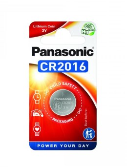 PANASONIC PANASONIC BATERIA LITOWA CR2016 - 1szt blister