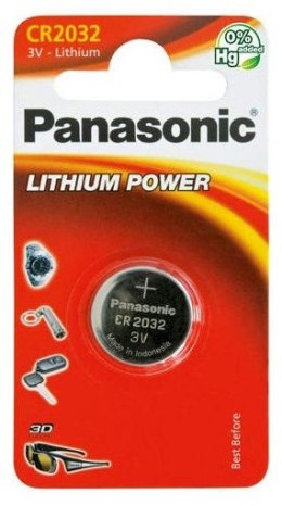 PANASONIC PANASONIC BATERIA LITOWA CR2032 - 1szt blister