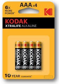 KODAK BATERIE ALKALICZNE XTRALIFE ALK.LR3 BLISTER [KPL=4SZT]