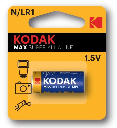 KODAK BATERIE ALKALICZNE ULTRA LR1 N BLISTER 1 SZT.