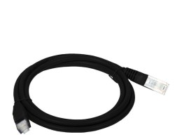 Patchcord UTP A-LAN KKU5CZA1 (RJ45 - RJ45 ; 1m; UTP; kat. 5e; kolor czarny)