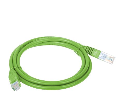 Patchcord UTP A-LAN KKU5ZIE0.5 (RJ45 - RJ45 ; 0,50m; UTP; kat. 5e; kolor zielony)