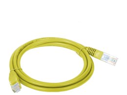 Patchcord UTP A-LAN KKU5ZOL1 (RJ45 - RJ45 ; 1m; UTP; kat. 5e; kolor żółty)