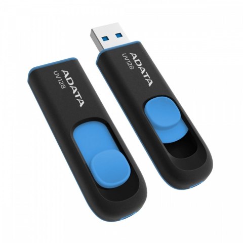 Adata Pendrive DashDrive UV128 128GB USB 3.2 Gen1 Czarno-niebieski