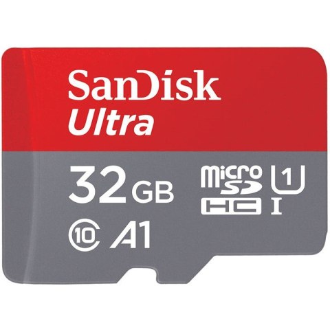 SANDISK KARTA SANDISK ULTRA ANDROID microSDHC 32 GB 120MB/s A1 Cl.10 UHS-I + ADAPTER