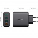 AUKEY 4XUSB ŁADOWARKA SIECIOWA PA-T18 BLACK