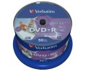 Płyta DVD Verbatim 43512 (4,7GB; 16x; 50szt.; Spindle)