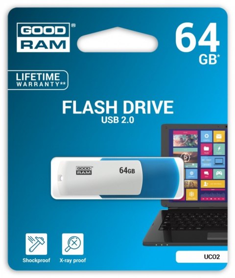 GOODRAM COLOR MIX 64GB USB2.0 MIX