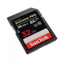 SanDisk Extreme Pro SDHC 32GB 95/90 MB/s V30 UHS-I U3