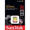 SanDisk Karta pamięci Extreme SDXC 64GB 150/60 MB/s V30 UHS-I U3