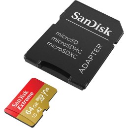 SANDISK EXTREME microSDXC 64 GB 170/80 MB/s A2