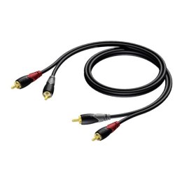 PROCAB Kabel 2X RCA/CINCH Męski - 2X RCA/CINCH Męski 5 M